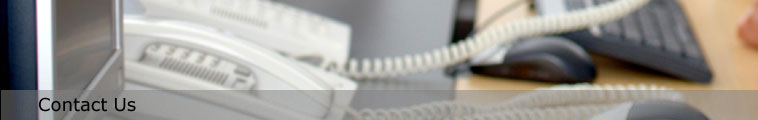 Contact Page Banner Image